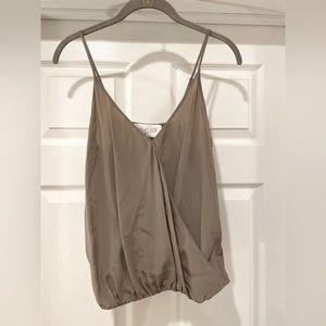 Rory Beca Silk Wrap-style Tank Top